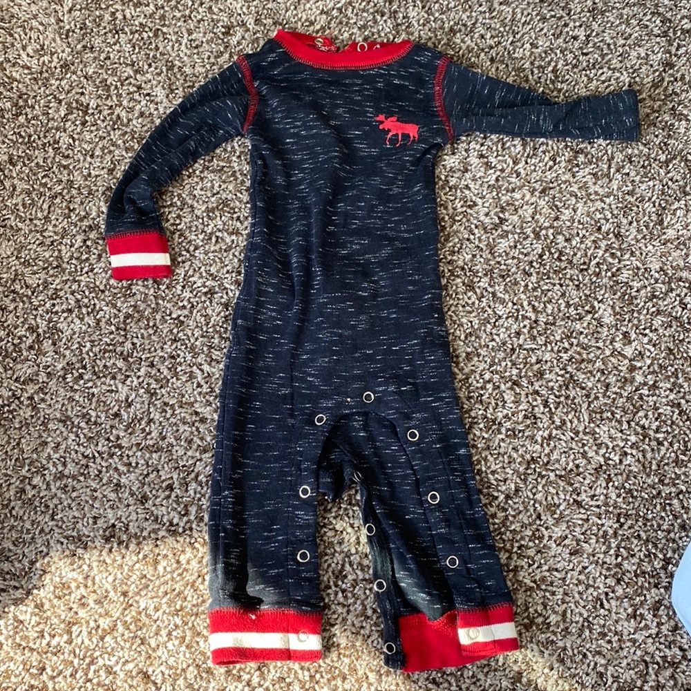 6 Month Old winter clothing button up